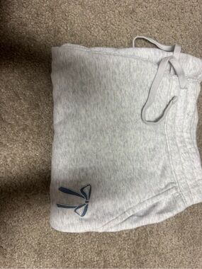 Hollister Light Gray Fleece Sweatshirt